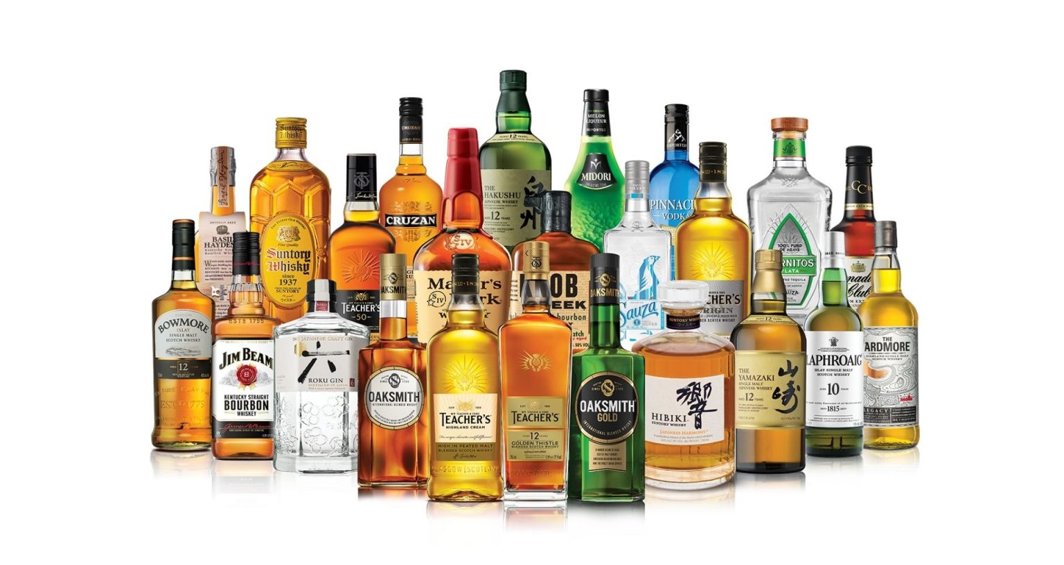 Beam Suntory introduces a range of five premium spirits in North India ...