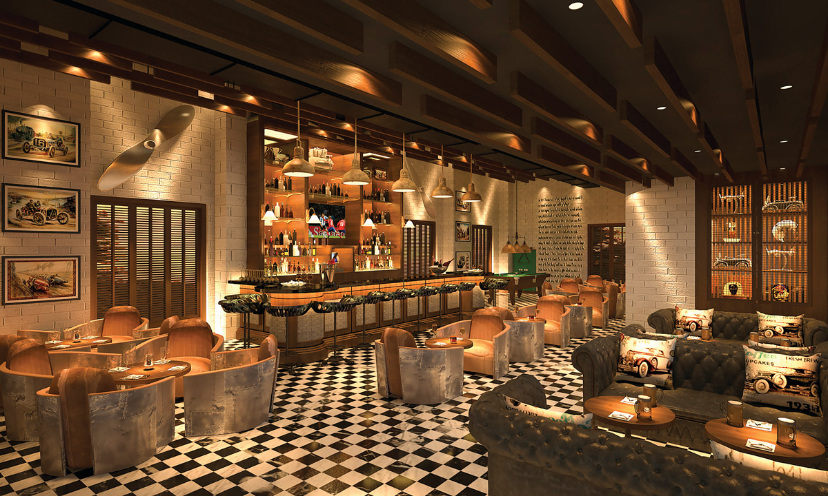 The retro-glam style of Lemon Tree Premier Pune designed by Bobby ...