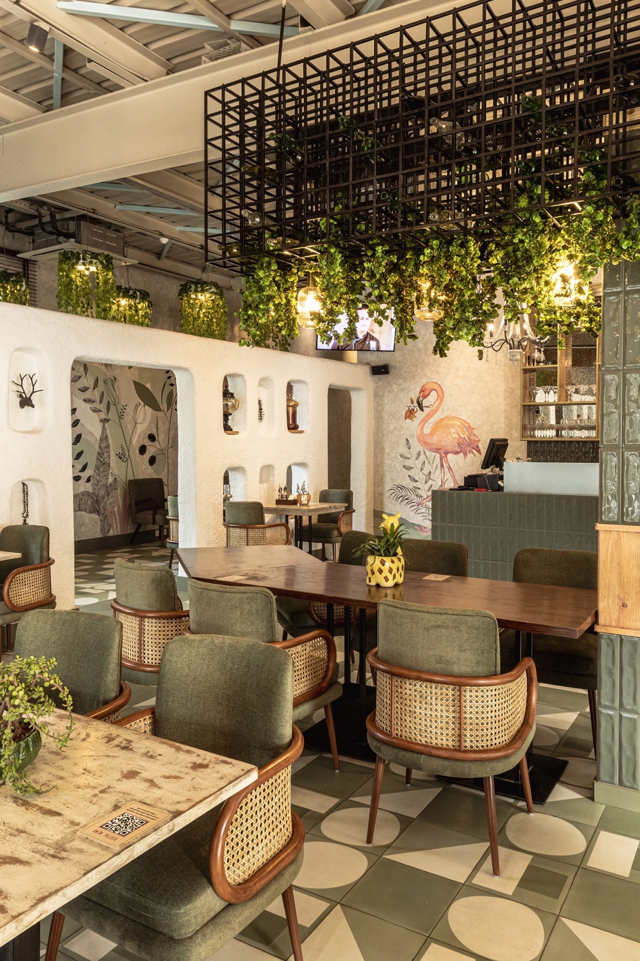 Cafe Tesu metamorphs into the hues of olive with its new makeover ...