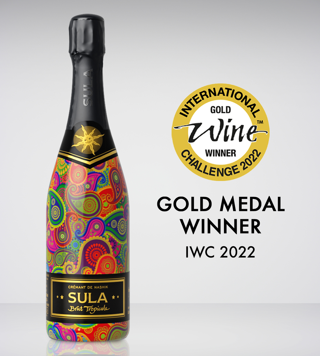 Sula Vineyards Brut Tropicale wins India’s first ever Gold at the ...