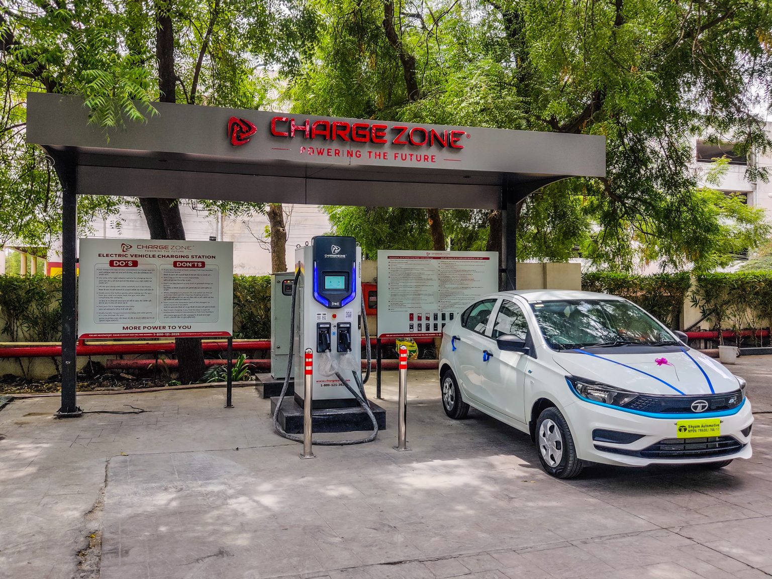 Indore Marriott Hotel Installs EV Charging Station at the property