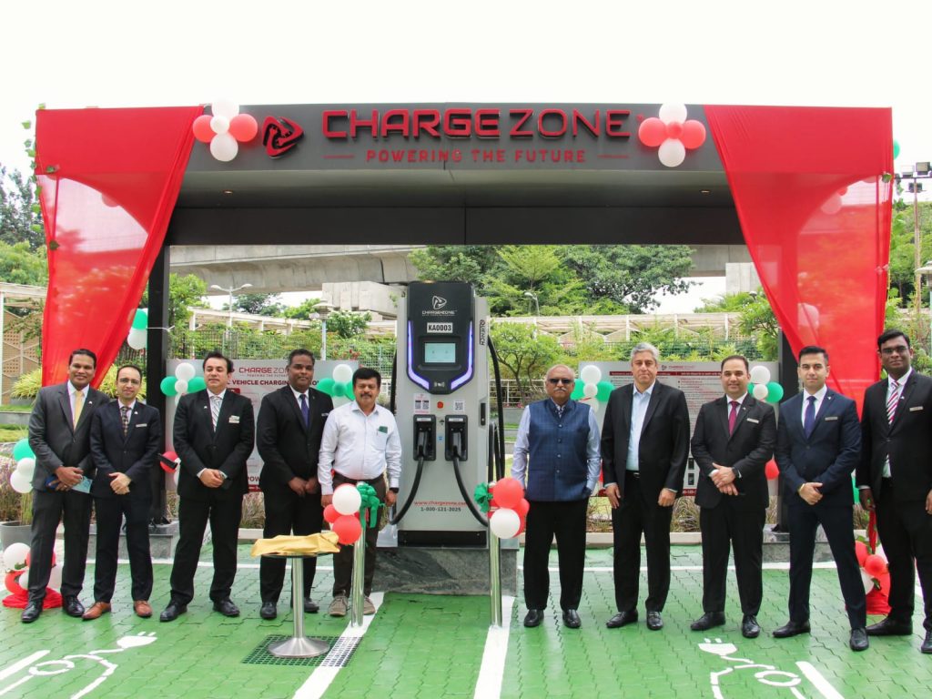 Bengaluru Marriott Hotel Whitefield has unveiled its first EV charging  station - Hotelier India