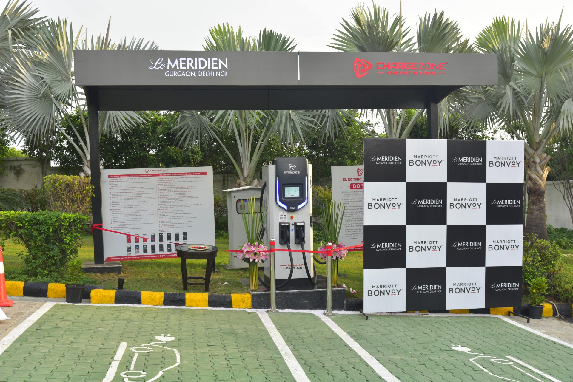 Le Meridien Gurgaon, Delhi NCR launches an electric vehicle charging