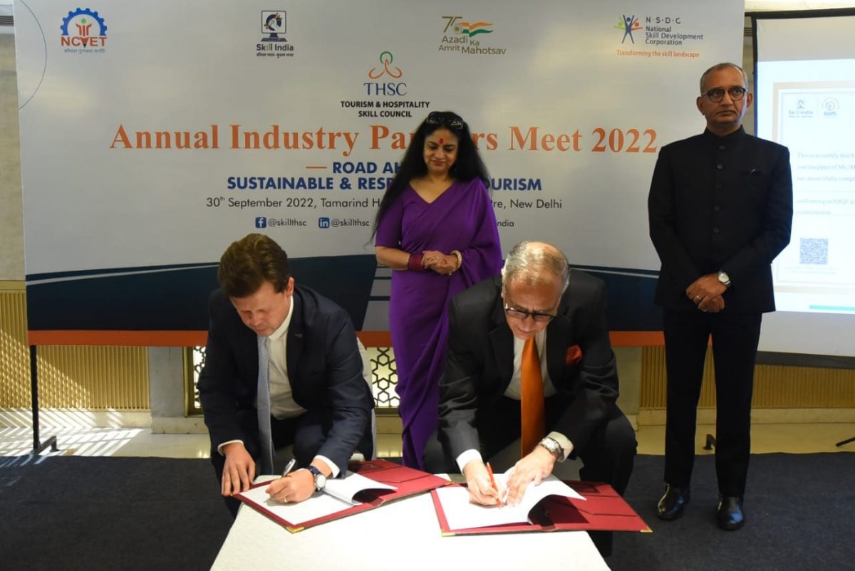 Tourism & Hospitality Skill Council (THSC) Signed An Important MOU With ...