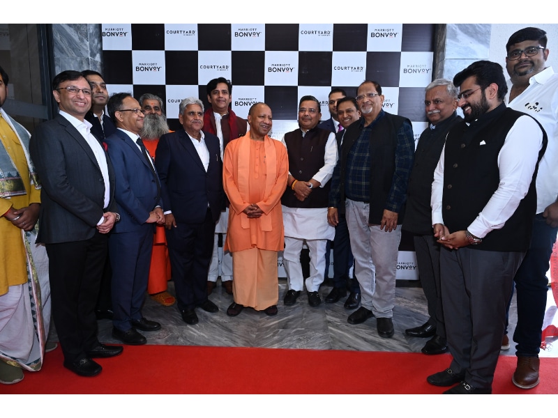 UP CM Yogi Adityanath inaugurates Courtyard by Marriott in Gorakhpur ...