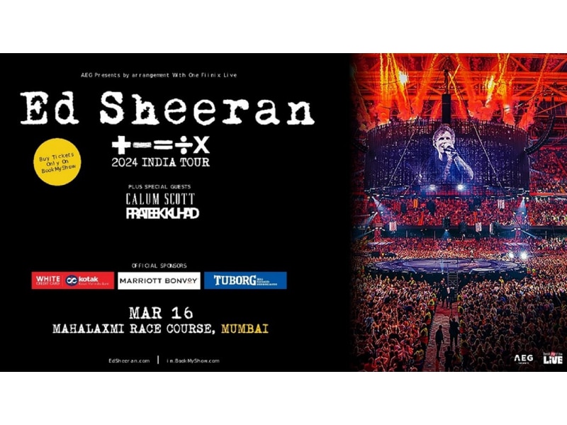 Want to win a chance to catch Ed Sheeran live at the += ÷ x tour 2024