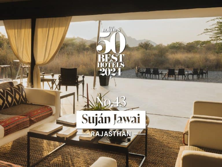 Relais & Châteaux SUJÁN JAWAI ranked 43rd among World's 50 Best Hotels