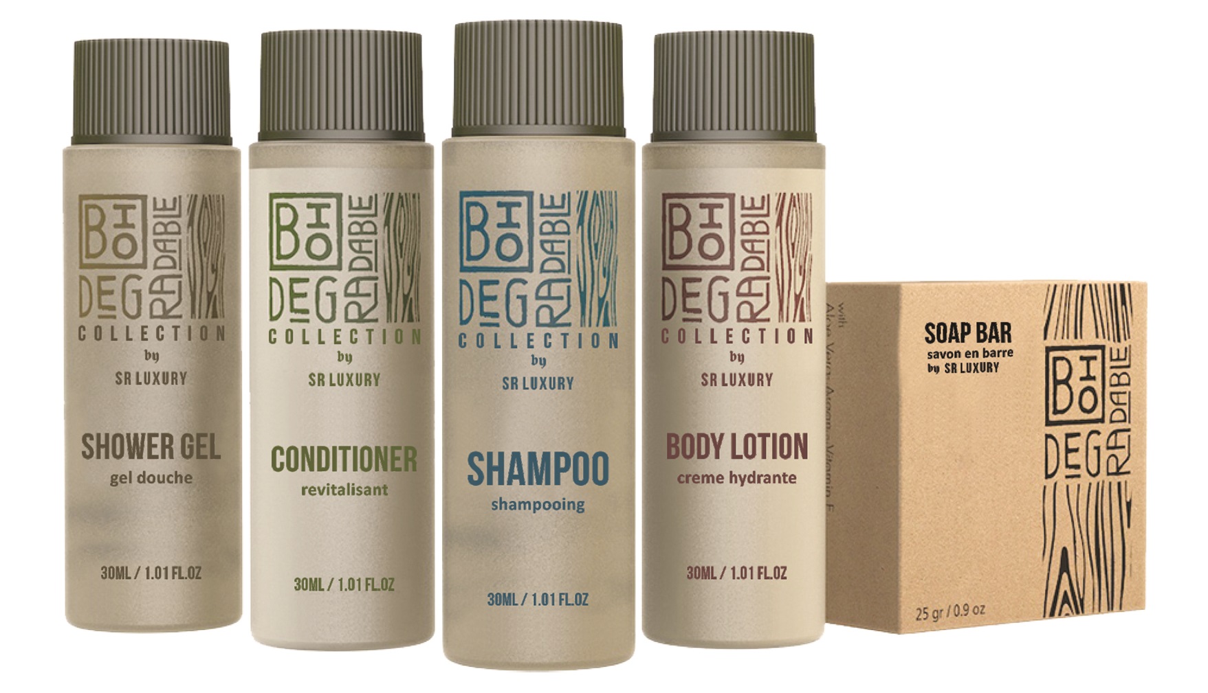 Luxury launches eco-friendly biodegradable bottle amenities for