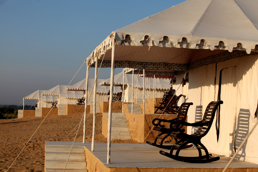 A luxurious campsite in Thar for desert lovers! - Hotelier India